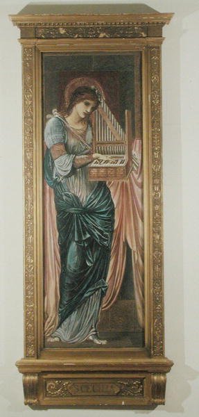 St Cecilia by Edward Burne Jones