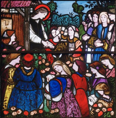 St Frideswide (detail) by Edward Burne Jones