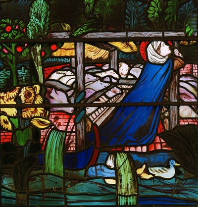 St Frideswide (detail) by Edward Burne Jones