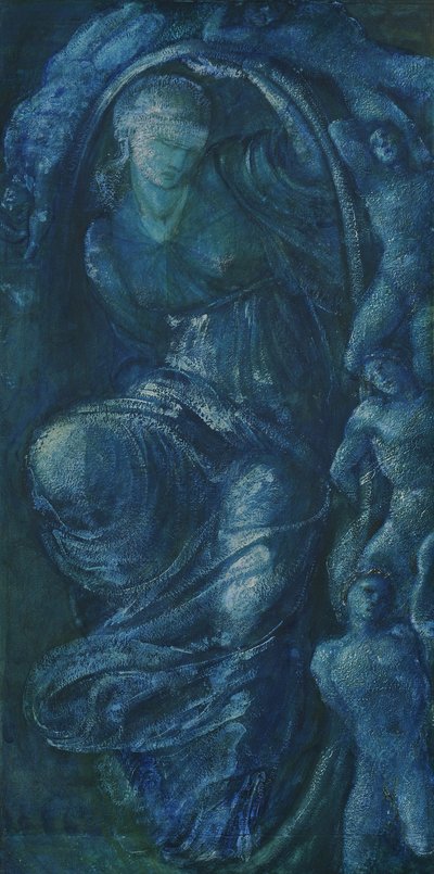 Study for the Wheel of Fortune by Edward Burne Jones