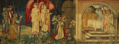 The Achievement of the Holy Grail by Sir Galahad, Sir Bors and Sir Percival by Edward Burne Jones