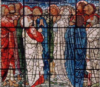 The Ascension Window (detail), 1885 by Edward Burne Jones