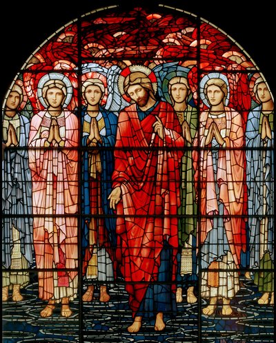 The Ascension Window (detail), 1885 by Edward Burne Jones