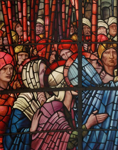 The Crucifixion Window (detail), 1888 by Edward Burne Jones