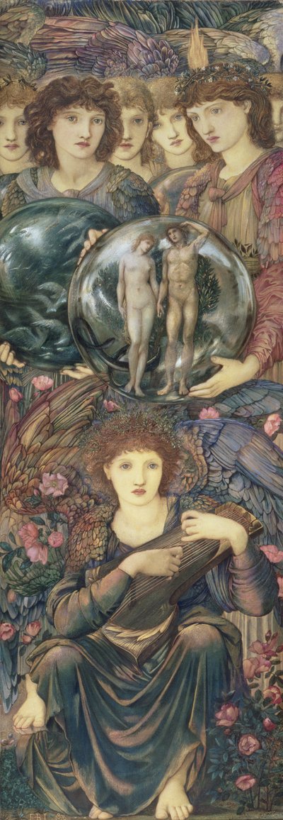 The Days of Creation: The Sixth Day by Edward Burne Jones