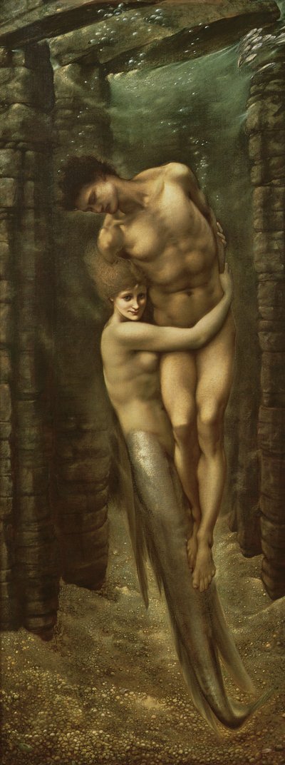 The Depths of the Sea, 1886 by Edward Burne Jones