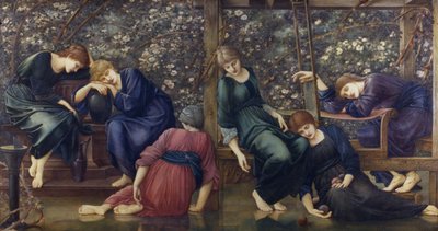 The Garden Court, from the Briar Rose Series by Edward Burne Jones