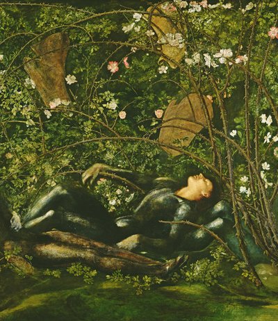 The Knights and the Briar Rose by Edward Burne Jones