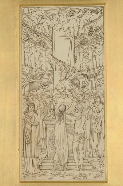 The Mystic Marriage by Edward Burne Jones
