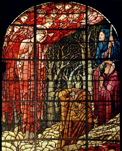 The Nativity Window (detail), The Shepherds, 1888 by Edward Burne Jones