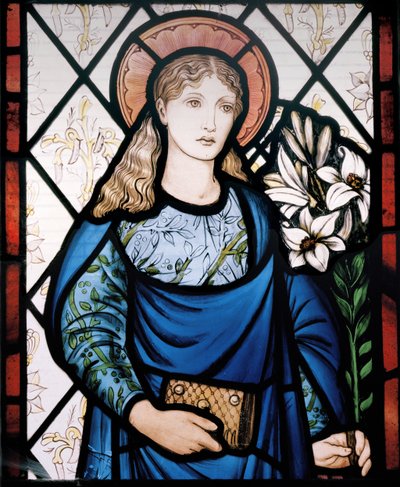 The Virgin Mary by Edward Burne Jones