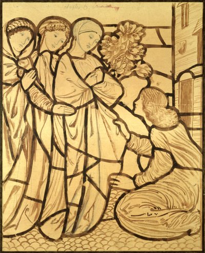 Whither is thy beloved gone, O thou fairest among women by Edward Burne Jones