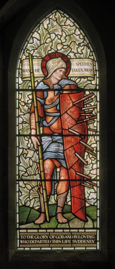 Fortitude by Edward Coley and Dearle Burne Jones