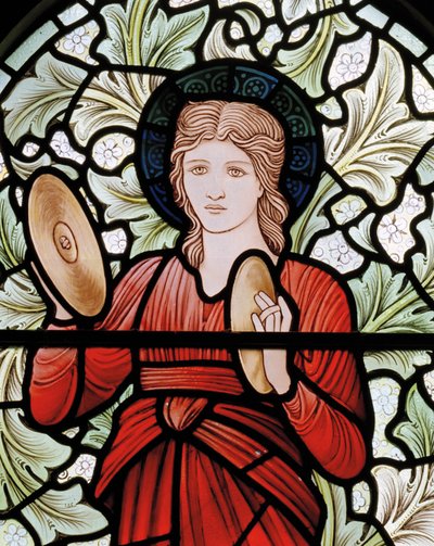 Miriam (detail) by Edward Coley and Dearle Burne Jones