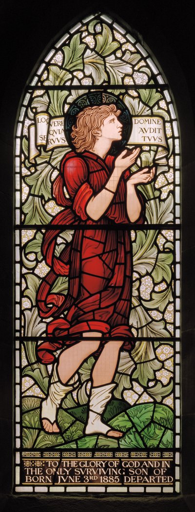 Samuel by Edward Coley and Dearle Burne Jones