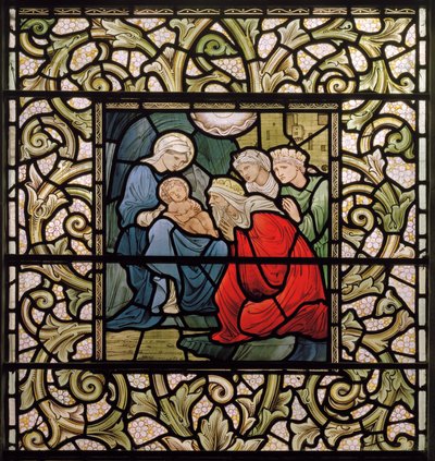 The Adoration of the Magi by Edward Coley and Dearle Burne Jones