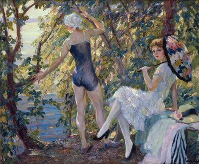 The Bathers by Edward Cucuel