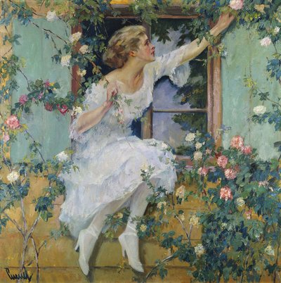 Wild Roses by Edward Cucuel