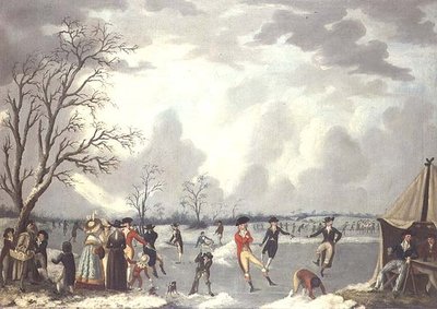 Skating Scene by Edward Dayes