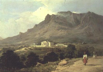 Landscape at Mowbray, The Cape of Good Hope by Edward Duncan