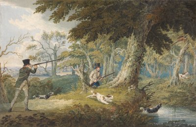 Pheasant Shooting by Edward Duncan