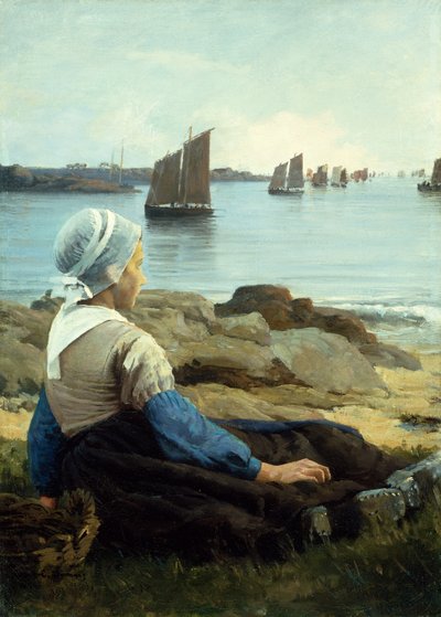 Awaiting His Return by Edward Emerson Simmons