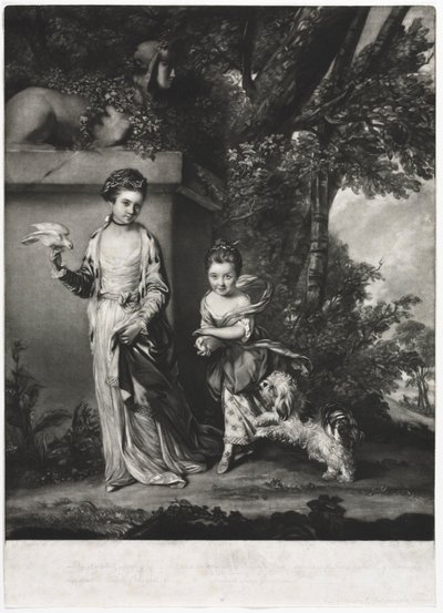 The Ladies Amabel and Mary Jemima Yorke by Edward Fisher