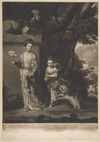 The Ladies Amabel and Mary Jemina Yorke by Edward Fisher