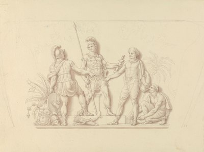 Putting Arms in Hands of the Indians by Edward Francis Burney