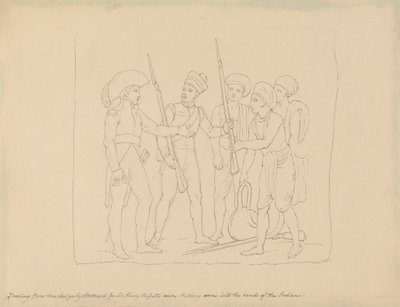 Putting Arms in the Hands of Indians by Edward Francis Burney