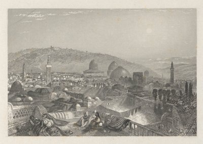 Jerusalem from the Latin Convent by Edward Francis Finden