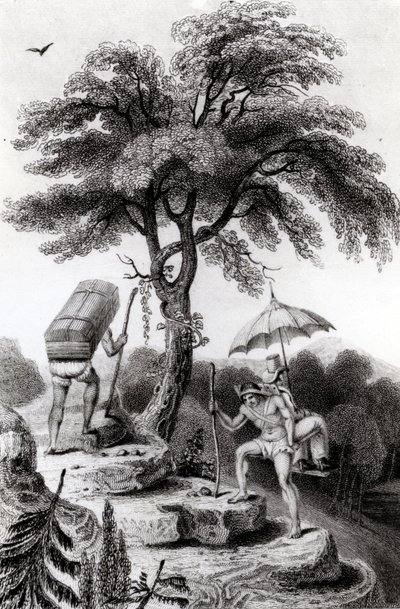 View of the Pass from Quindio, illustration from 