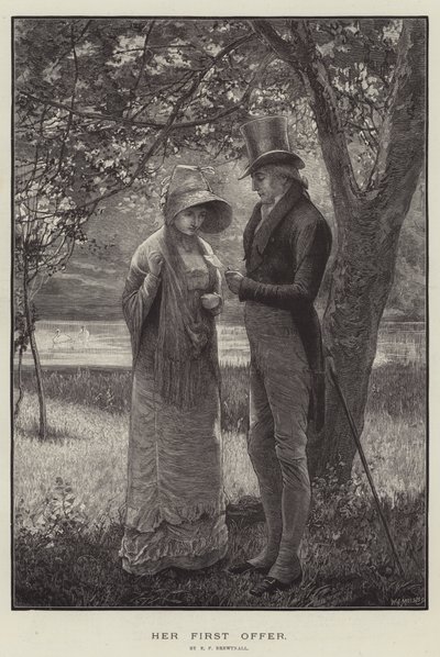 Her First Offer by Edward Frederick Brewtnall