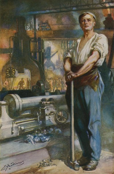 The strong man of the machine age by Edward Frederick Skinner
