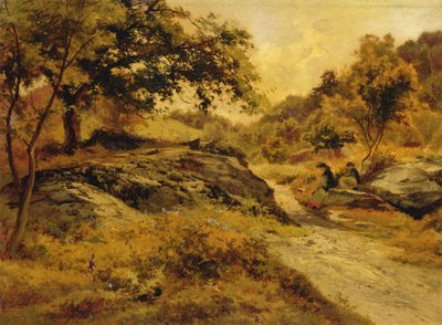 On the Road to Llyn Elsi, c.1885 by Edward Henry Holder