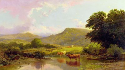 Scene on the River Conwy, Betws-y-Coed, North Wales by Edward Henry Holder