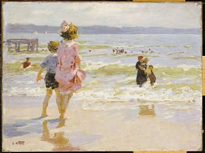 At the Seashore by Edward Henry Potthast