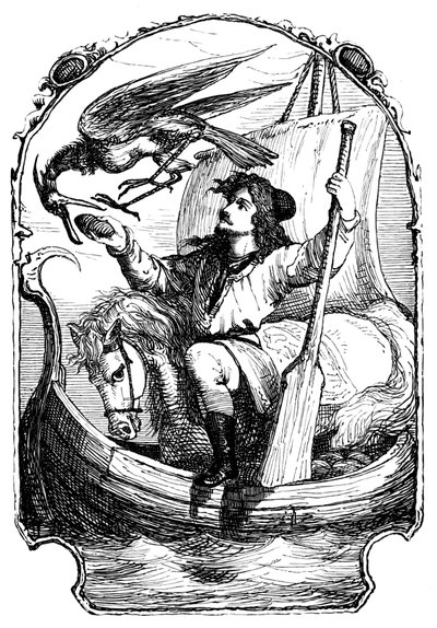 Ferdinand the Faithful and Ferdinand the Unfaithful, 1901 by Edward Henry Wehnert
