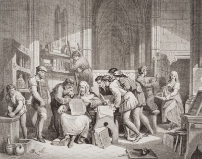 Introduction of the art of printing, from 