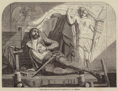 The Death of Jean Goujon by Edward Henry Wehnert