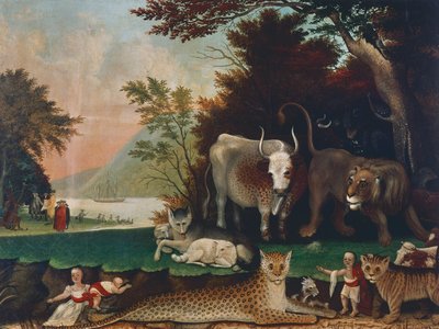 Peaceable Kingdom by Edward Hicks