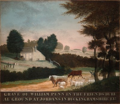 The Grave of William Penn by Edward Hicks