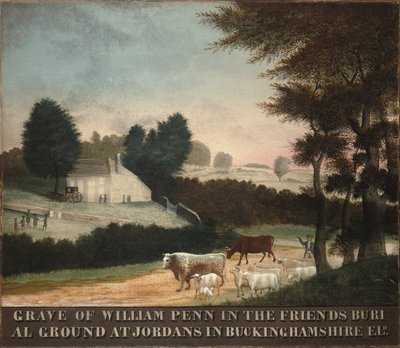 The Grave of William Penn by Edward Hicks