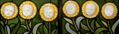 Mary, Mary, Quite Contrary, Flowers (detail) by Edward Holmes Jewitt
