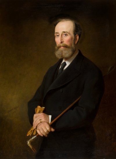 Sir William Ogilvy Dalgleish of Errol Park (1832-1913) by Edward Hughes