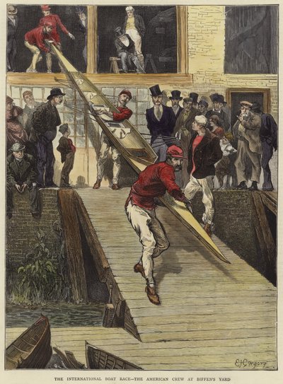 The International Boat Race by Edward John Gregory
