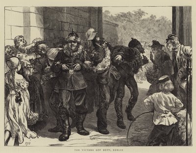 The Victors Off Duty, Berlin by Edward John Gregory