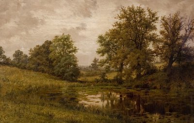 Pond Near Whittems Farm, Near Coundon by Edward Junior Rudge