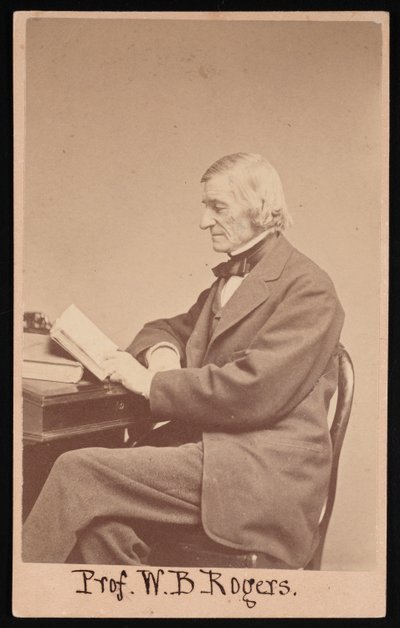 Portrait of William Barton Rogers 1804-1882 by Edward L Allen