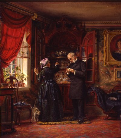 A Lover of Old China by Edward Lamson Henry